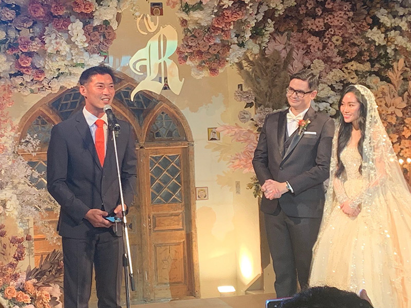 งานแต่งงาน รังสิมันต์ โรม