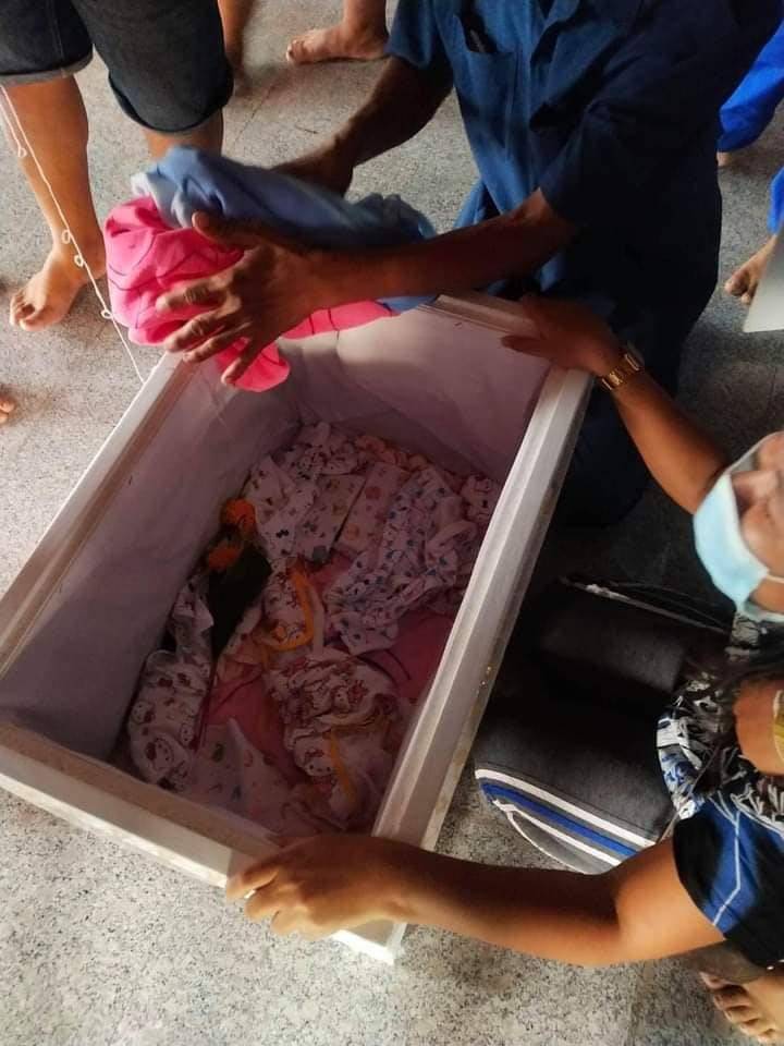 ศพทารกหายปริศนา