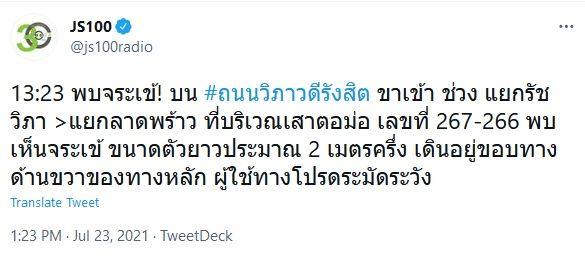 จระเข้ยักษ์กลางกรุง