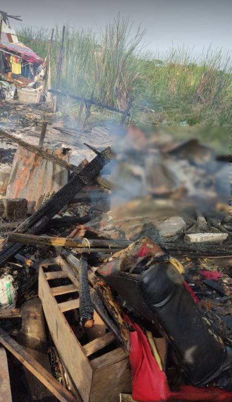 ไฟไหม้บ้าน คลอกเด็ก 6 ขวบดับ