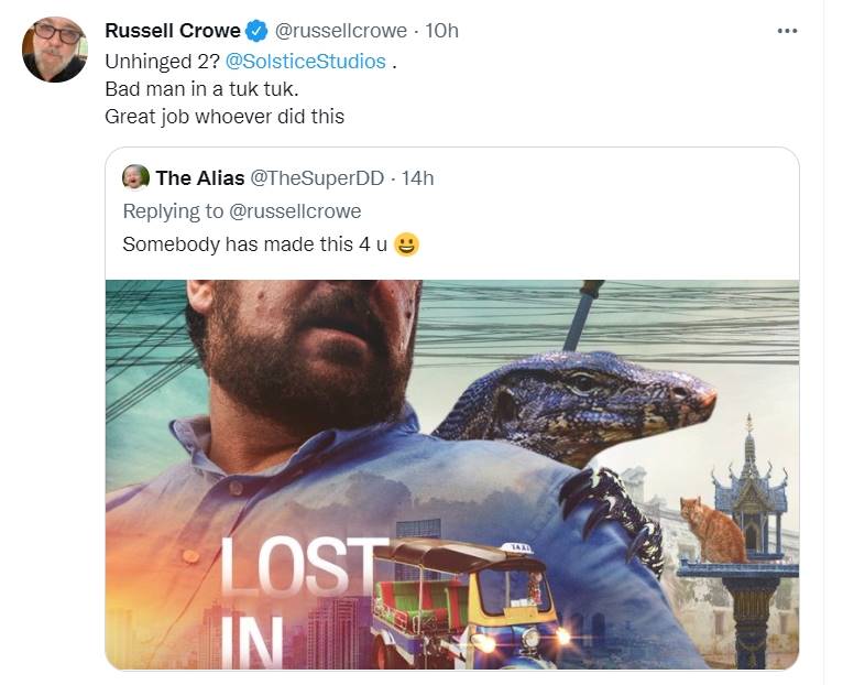 Russell Crowe เที่ยวไทย