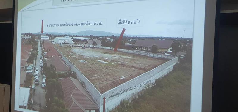 เพื่อนบ้านถมดินสูงมิดหลังคา