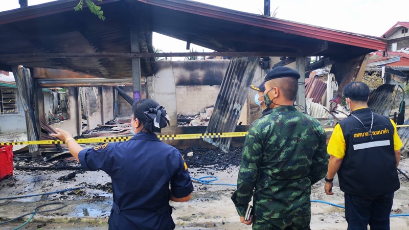 ไฟไหม้บ้าน เงินล้าน-ทอง ไหม้เรียบ