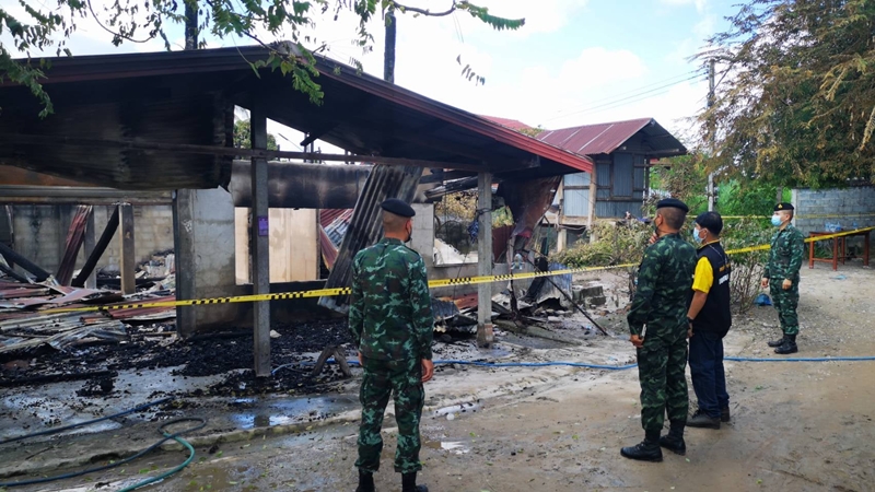 ไฟไหม้บ้าน เงินล้าน-ทอง ไหม้เรียบ