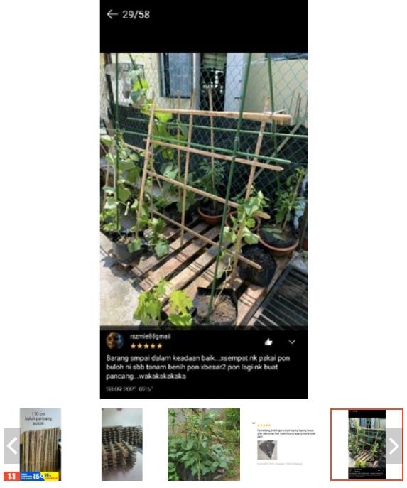 ขายไม้ไผ่ บน Shopee