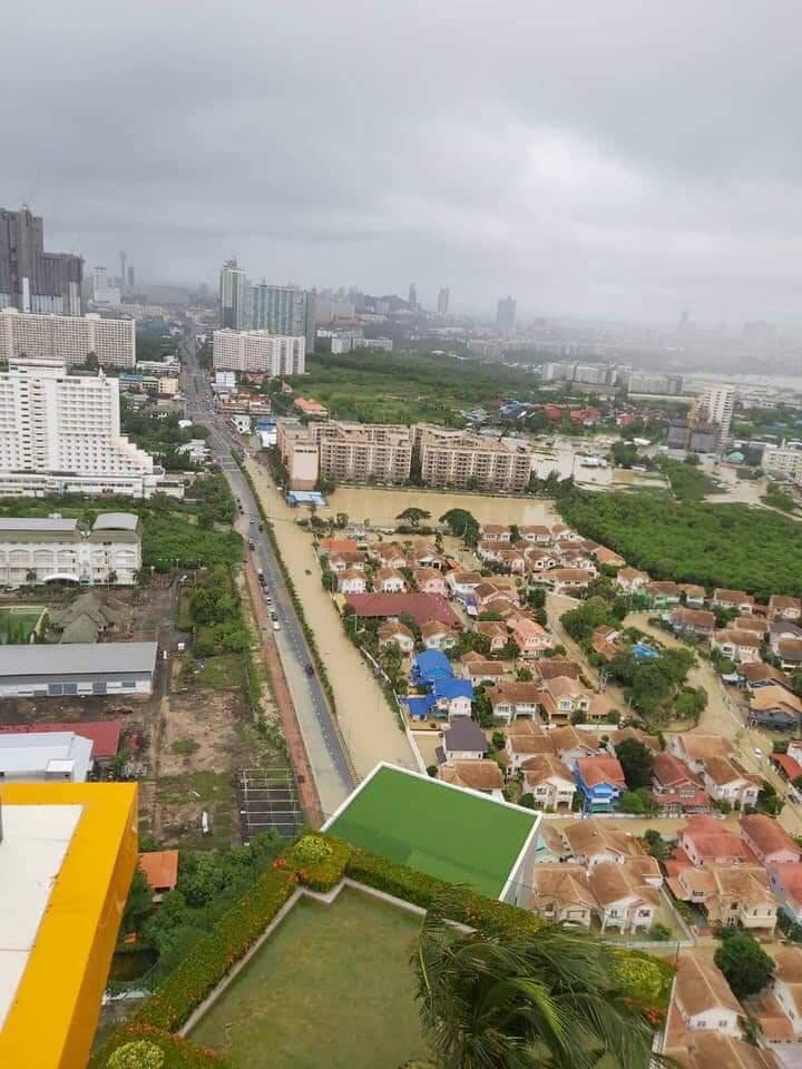 พัทยาน้ำท่วม