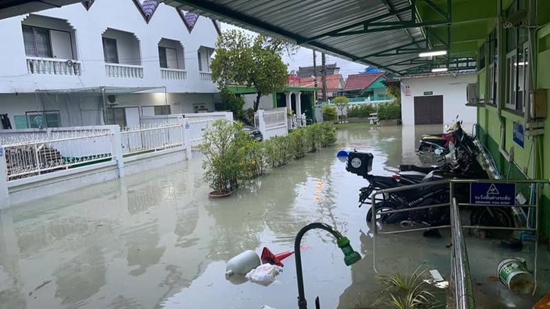 พัทยาน้ำท่วม