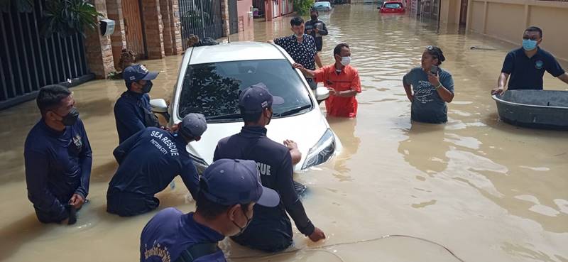 พัทยาน้ำท่วม