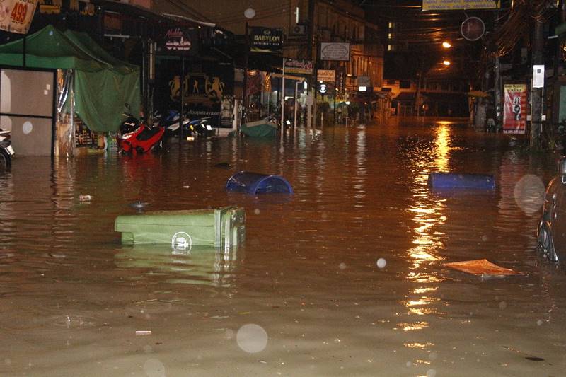 พัทยาน้ำท่วม