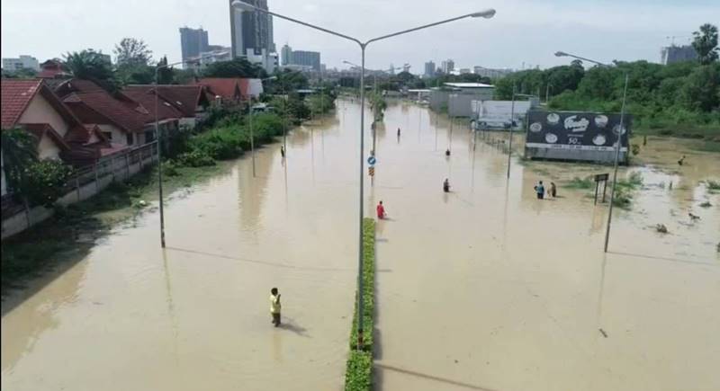 พัทยาน้ำท่วม