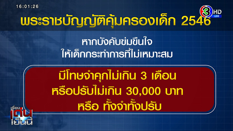 ทุบตีเด็กขายเกลือหอม 