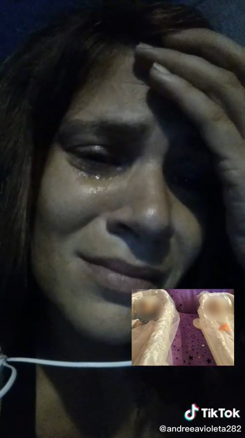 แม่นั่งไลฟ์เฟซบุ๊ก ลูกฝาแฝดตกตึกดับ