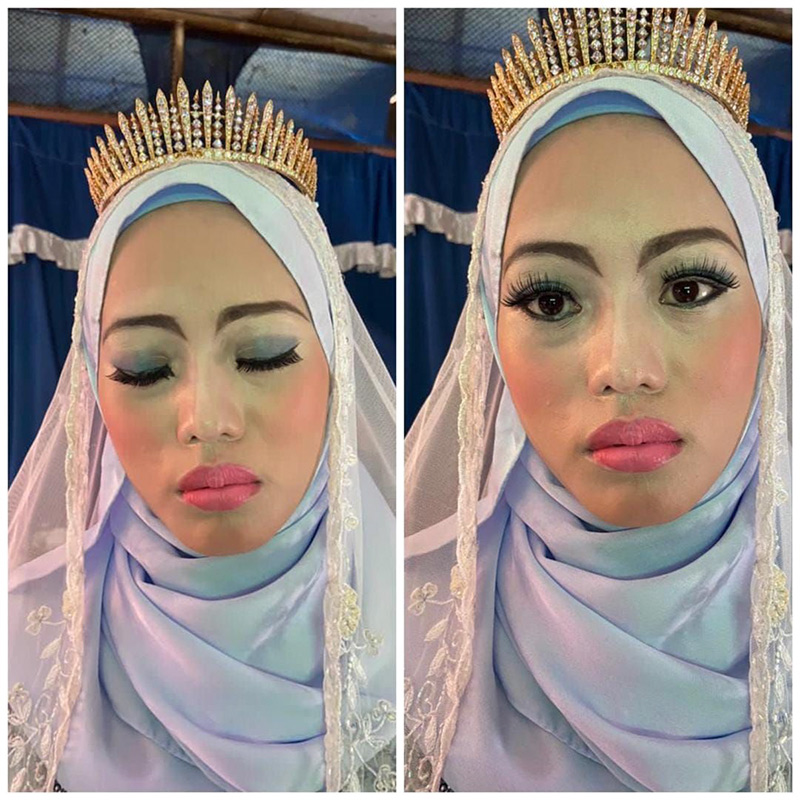 แต่งหน้าเจ้าสาว