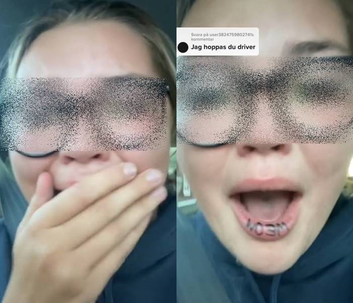 สักลายที่ริมฝีปาก