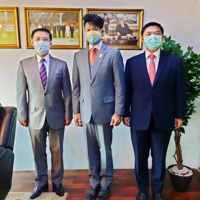 คุณหญิงกัลยา หารือการโค้ดดิ้งกับเกาหลีเหนือ