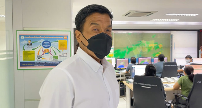 ชัชชาติ ตรวจสำนักการระบายน้ำ 4 ทุ่ม