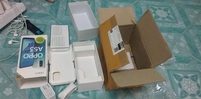 มือถือหายหลังเปิดกล่องพัสดุ