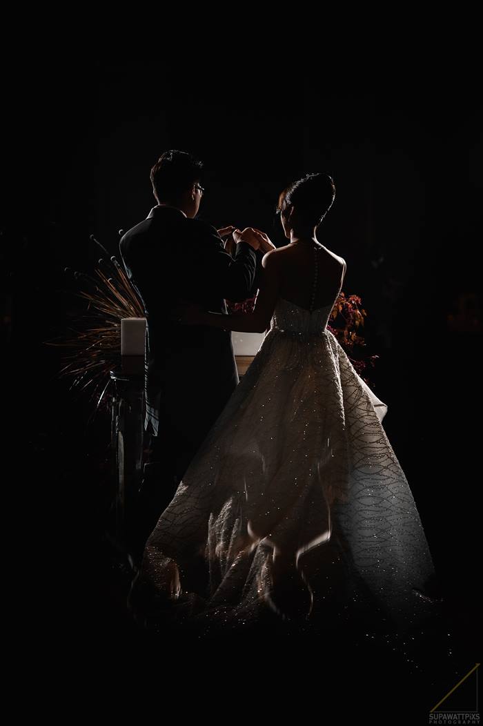 ดริปกาแฟในงานแต่งแทนตัดเค้ก