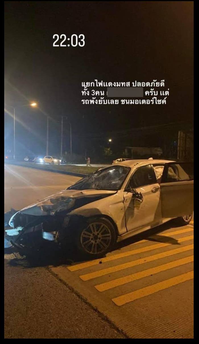 BMW ชนบัณฑิต เสียชีวิต