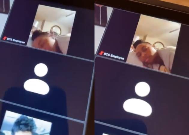 ครูสาวประชุม Zoom คล้ายมีเซ็กส์ 