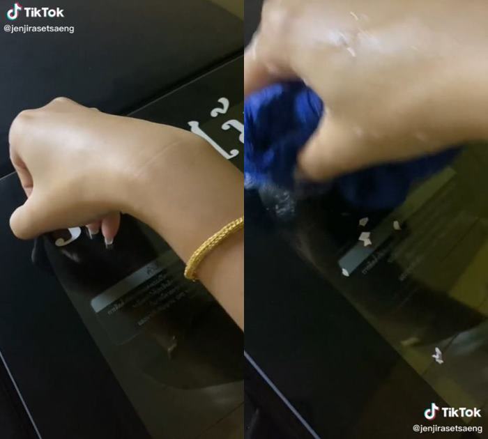 ลูกศิษย์วัดท่าไม้ แห่แกะสติ๊กเกอร์