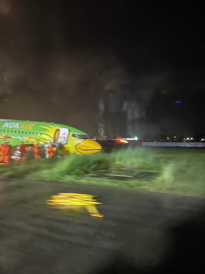 นกแอร์ตกรันเวย์ เที่ยวบิน กรุงเทพ เชียงราย