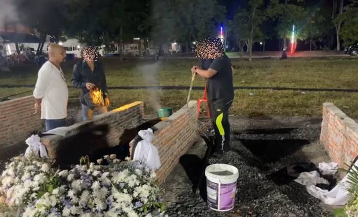 ดราม่าหมอปลา โผล่งานเผาศพ กราดยิงหนองบัวลำภู