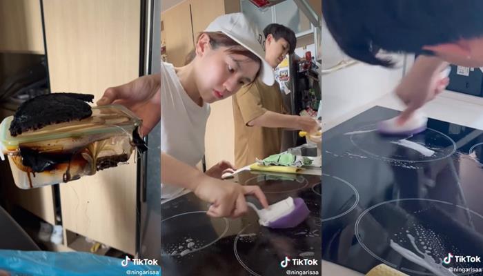 ยูทูบเบอร์ วางของไว้บนเตาไฟฟ้า ไฟเกือบไหม้คอนโด