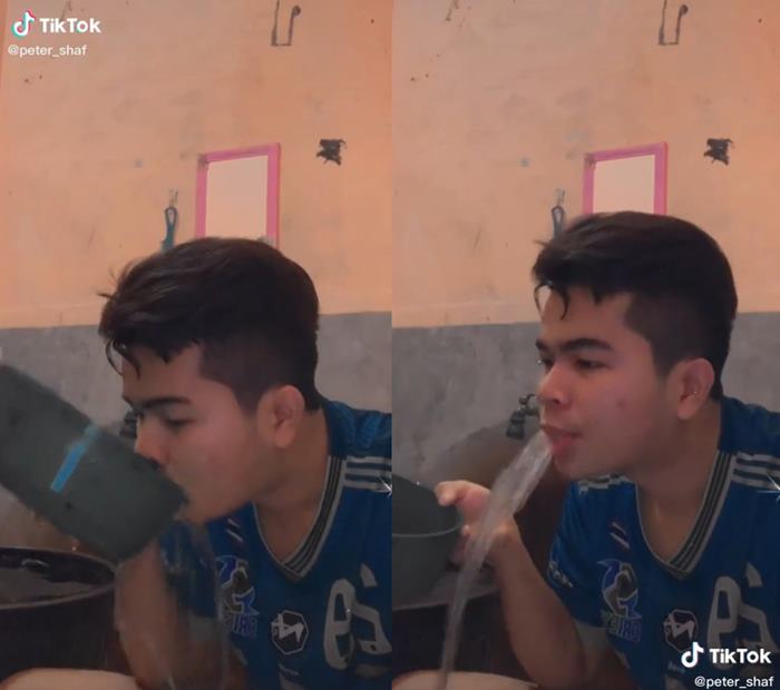 ไวรัล ลูก VS พ่อ ตอนอาบน้ำ