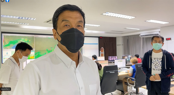 ชัชชาติ ตรวจสำนักการระบายน้ำ 4 ทุ่ม