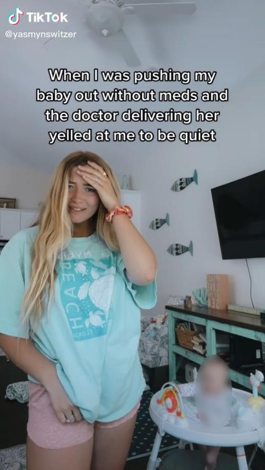 หมอห้ามร้องตอนเบ่งคลอด