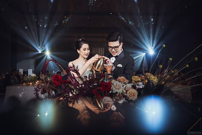 ดริปกาแฟในงานแต่งแทนตัดเค้ก