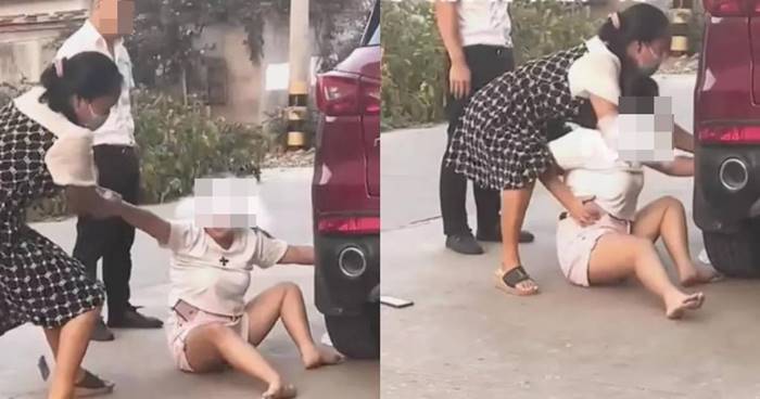 พ่อแม่ไม่ให้แต่งงาน สาวคลานเกาะล้อรถแฟน