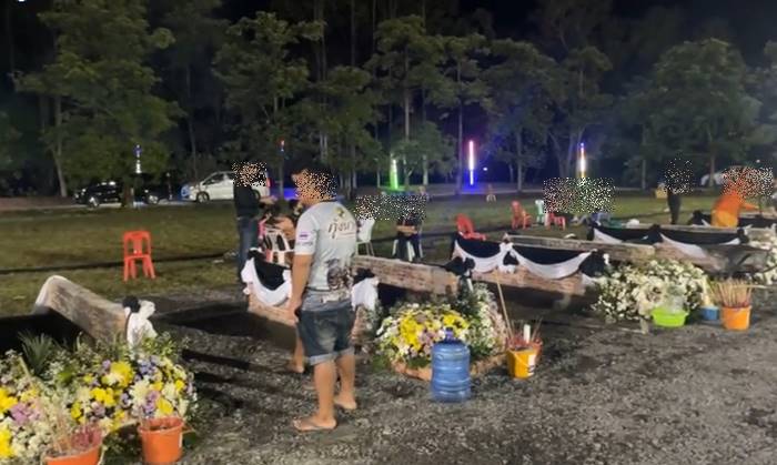 ดราม่าหมอปลา โผล่งานเผาศพ กราดยิงหนองบัวลำภู