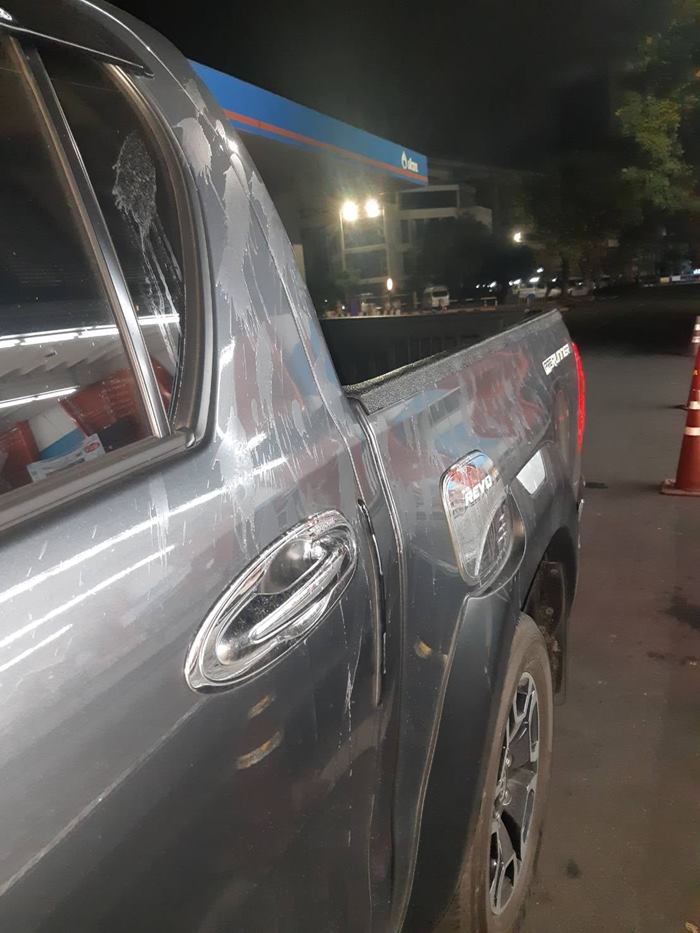 น้ำมันเบรกราดรถ