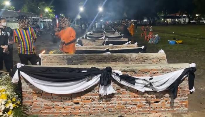 ดราม่าหมอปลา โผล่งานเผาศพ กราดยิงหนองบัวลำภู