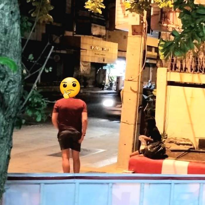 รู้ตัวแล้ว ฝรั่ง สาวไทย มีเซ็กส์ข้างเสาไฟพัทยา