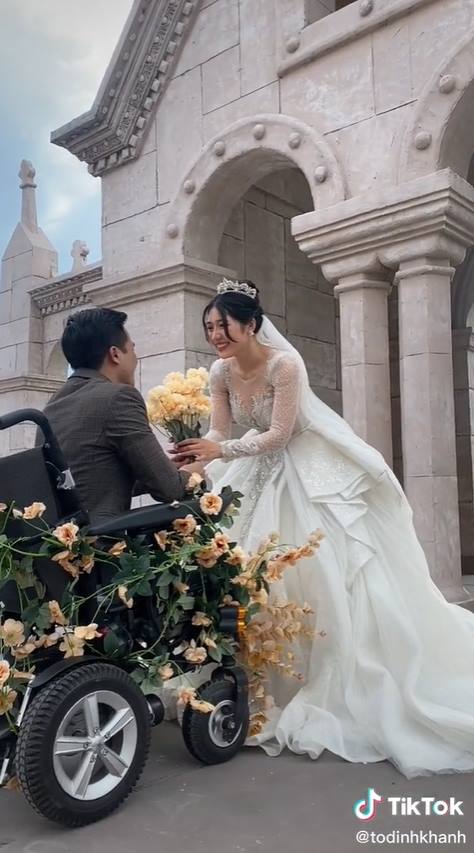 รักแท้ หนุ่มพิการแต่งงานสาวสวย