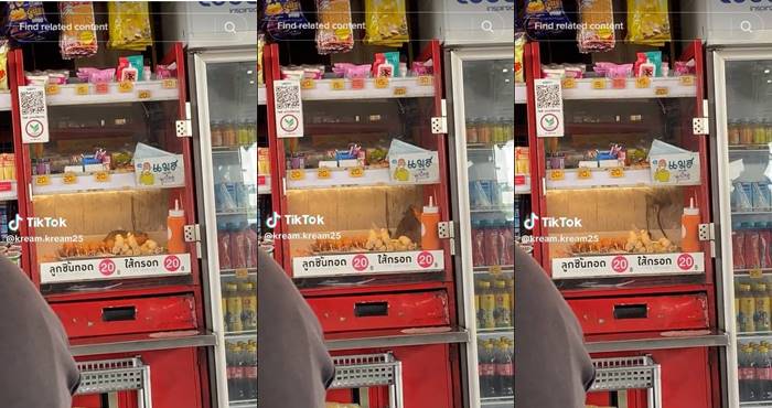 หนูในตู้ไส้กรอกทอด