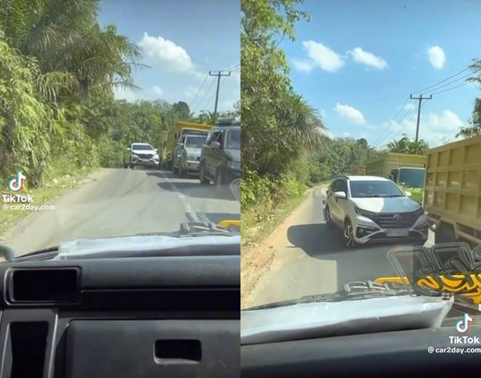 ขับรถสวนเลน