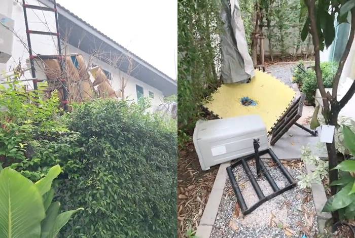 เพื่อนบ้าน สะสมขยะ