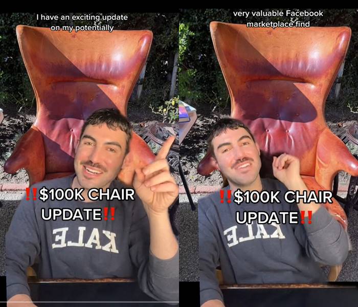 ซื้อเก้าอี้มือสอง 1700 แต่ขายได้ 3 ล้าน 