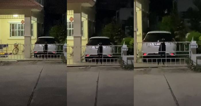 เงาดำปริศนา คือ หมาเกาะรั้ว
