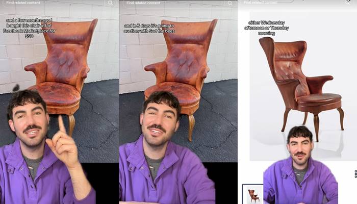 ซื้อเก้าอี้มือสอง 1700 แต่ขายได้ 3 ล้าน 