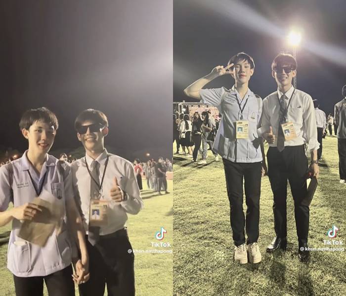 รุ่นพี่คุกเข่าขอหนุ่มเป็นแฟน