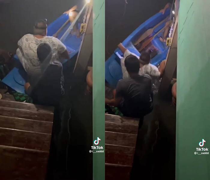 เด็กอ้วนลงเรือ เรือคว่ำ 