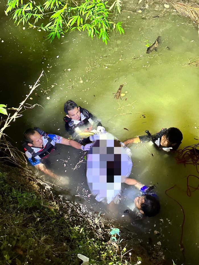 พ่อฆ่าลูกถ่วงน้ำ อำพรางศพ 3 เดือน 