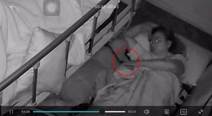 สาวหลับลูบหัวงูหมือนลูบหัวหมา