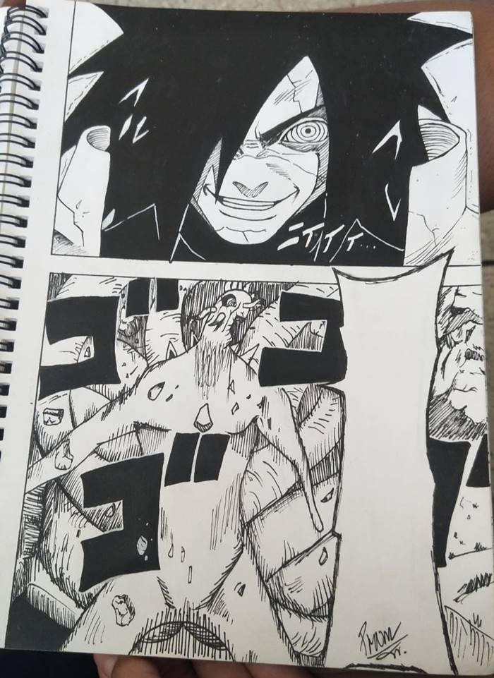 เด็ก ม.3 วาดการ์ตูนเก่ง