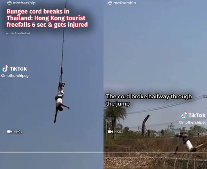 หนุ่มฮ่องกง กระโดดบันจี้จั๊มพ์ในไทย เชือกขาด ชดเชย 10000